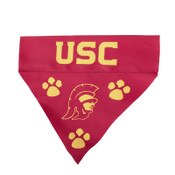 USC Trojans Cardinal and Gold Tommy Deluxe Embroidered Pet Bandana